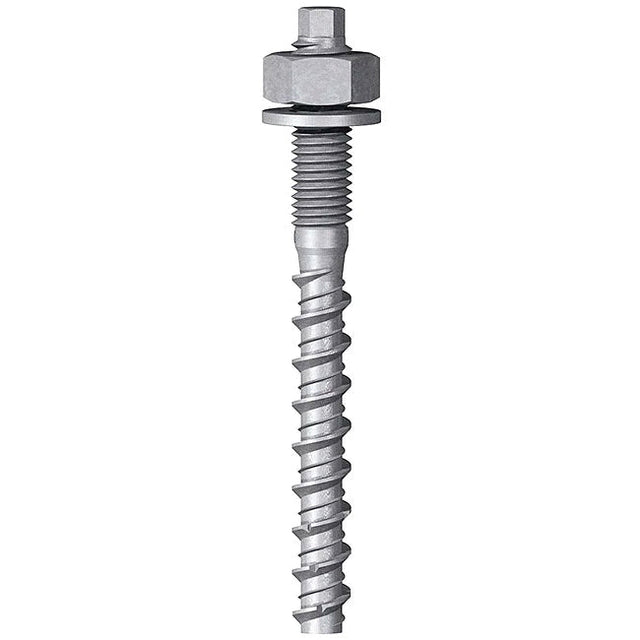 M12 x 138 (10mm) Concrete Anchor Screw with Nut & Washer, Zinc ETA 1. HXE0212138