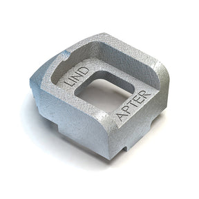 Lindapter Girder Clamp Type A M20 Medium Tail 10mm, Bright Zinc Plated AM200M