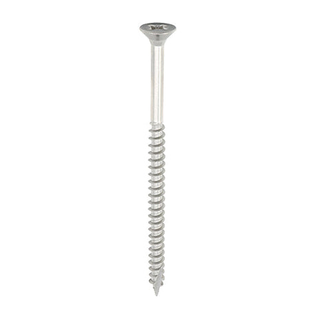 Timco 5.0 x 80 (10 x 3") Countersunk Pozi, Woodscrew Stainless Steel A4 (316), 50080CLA4