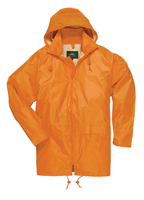 Medium Orange Portwest Classic Rain Jacket