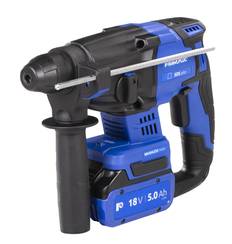 Rawlplug 18V Brushless SDS Hammer Drill with 2 x 5.0ah Batteries R-PRH18-XL2-UK