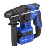 Rawlplug 18V Brushless SDS Hammer Drill with 2 x 5.0ah Batteries R-PRH18-XL2-UK