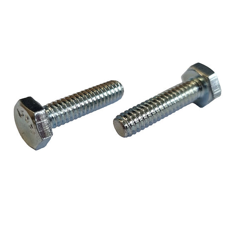 7/16" x 1" 1/2 UNC Hexagon Set Screw, Grade S, SAE Grade 5 (8.8) Zinc Plated