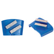 Premier Diamond P6-HTC 60grit 2 Segmant Floor Grinding Shoes DP16942