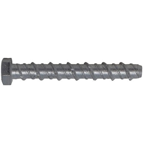 M12 x 150 Serbolt Hexagon Head Concrete Screw Bolt Mechanical Galvanised 40um