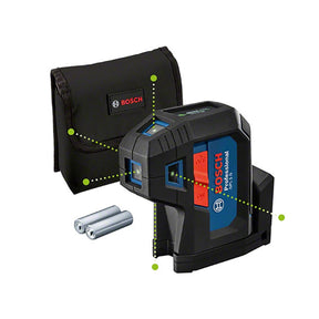 Bosch GPL5G 5 Point Green Laser Max 30M