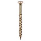 6.0 x 60 (12 x 2" 1/2) Timco Velocity Premium Countersunk Pozi Pz3, Woodscrew, Steel Zinc Yellow Finish, 60060VY