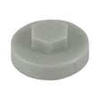 19mm Cover Cap White to suit hexagon head self drill screws with 8mm 5/16" heads, 19mm washers
