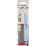 Bosch S922AF 100mm Sabre Saw Blade flexible for metal (Pack of 5) P/No. 2 608 656 013