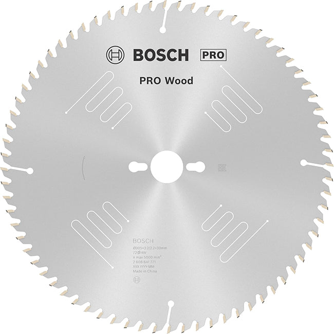 Bosch 305 X 30 X 72 Teeth Circular Saw Blade TCT 2608641771