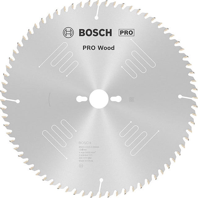 Bosch 305 X 30 X 72 Teeth Circular Saw Blade TCT 2608641771