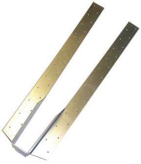 Extra Long 94mm x 600mm Extended Leg Jiffy Type Joist Hanger, Pre Galvanised Finish