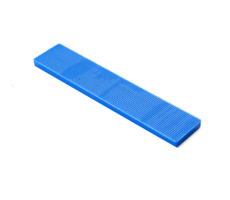 5mm Blue Flat Plastic Packer 24mm x 100mm, Pack of 100