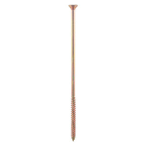 8.0 x 275 Extra Long Timco Countersunk Velocity Multi Use Woodscrews T40, (Boxed in 25's, Outer case of 225) Timco code: 80275VY