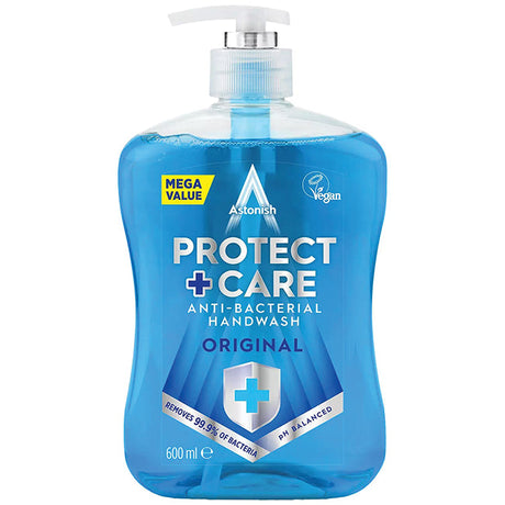 Astonish Protect & Care Antibacterial Hand Wash 600ml