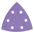 Trend 93mm Aluminium Oxide Delta Sanding Sheet 180 Grit (Pack of 10) AB/OSC/180A