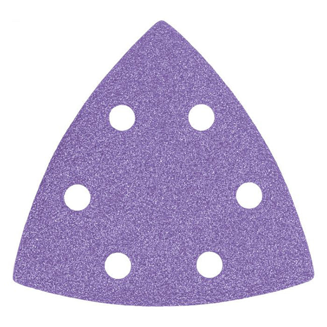 Trend 93mm Aluminium Oxide Delta Sanding Sheet 180 Grit (Pack of 10) AB/OSC/180A