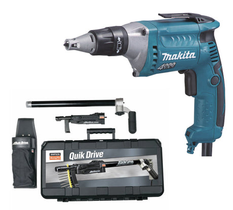 Quikdrive Kit QDPRO64KE with Makita FS4300 Screw Gun 110v