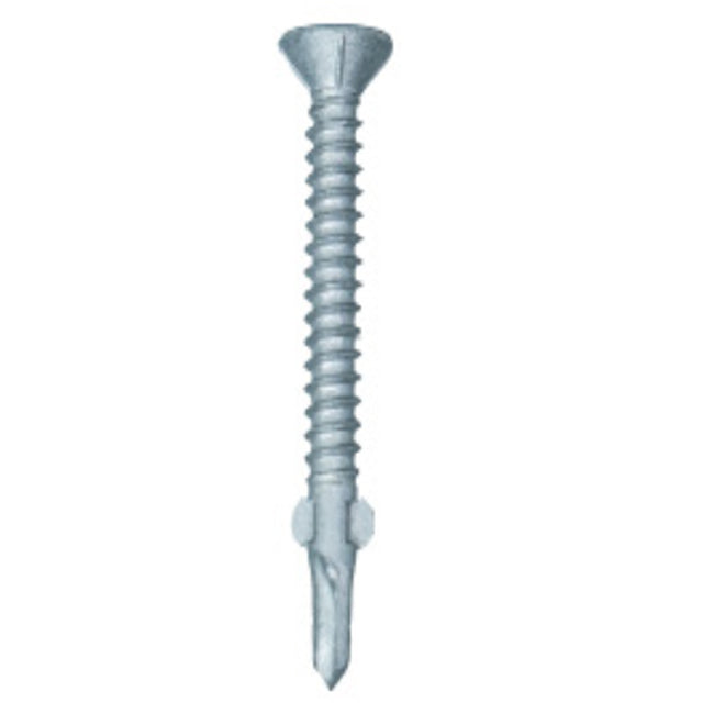 5.5 x 200 Countersunk Self Drill Screws, Timber to Metal 1 .2 - 4.0mm, Steel Evo, No.2 Phillips Drive