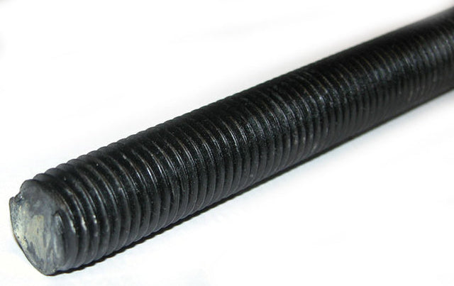 M16 x 3 Metre High Tensile Grade 8.8 Studding (Threaded Rod), Self Colour DIN 975