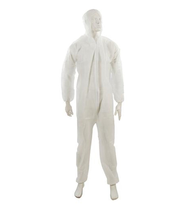 Disposable Hooded Boiler Suit / Overall XL 136cm (54")