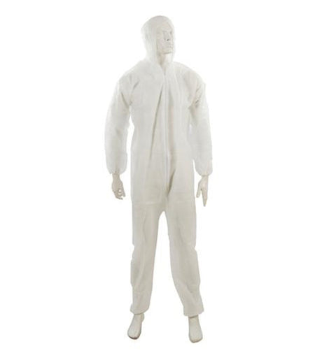 Disposable Hooded Boiler Suit / Overall XL 136cm (54")