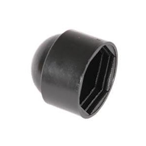 M30 (46mm) Nut & Bolt Cover Cap, Black Plastic Polyethylene