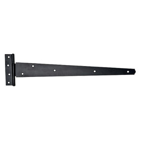 6" (150mm) Light Tee Hinge, Black (Pair)