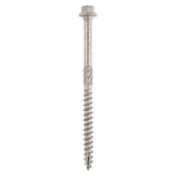 Timco 6.7 x 300 Hex Timber Index Screw A4 Stainless Steel 300INDEXSST