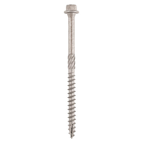 Timco 6.7 x 300 Hex Timber Index Screw A4 Stainless Steel 300INDEXSST