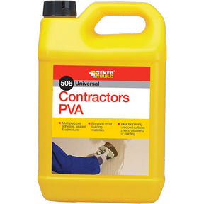 Everbuild 506 Contractors PVA Bond 5 Litre