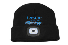Laser Beanie with USB Rechargable Headlamp. 6899