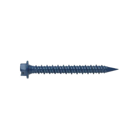 6.5 x 45 Hexagon Slot Blue Masonry Screws
