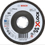 Bosch 125 x 22mm X-Lock Best For Metal 40 Grit Flap Disc, Angled Version, P/No. 2 608 619 201