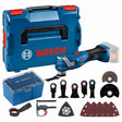 Bosch GOP 18V-34 Multicutter with 16 Accessories without battery or charger In L-Boxx