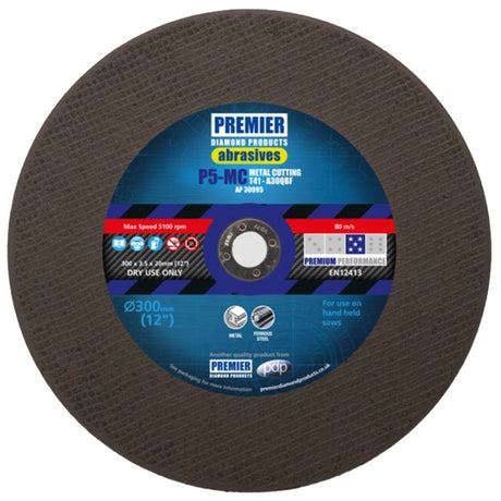 Premier P5-MC A36 230 x 22 x 3mm Metal Cutting Disc AP30090