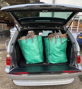 Green Garden Waste Bulk Bag 450mm x 450mm x 600mm, 4 Handles
