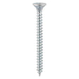 Timco 3.0 x 25mm (4 x 1") Countersunk Pozi Pz1, Classic Woodscrew, Steel Zinc, 30025CLAZ