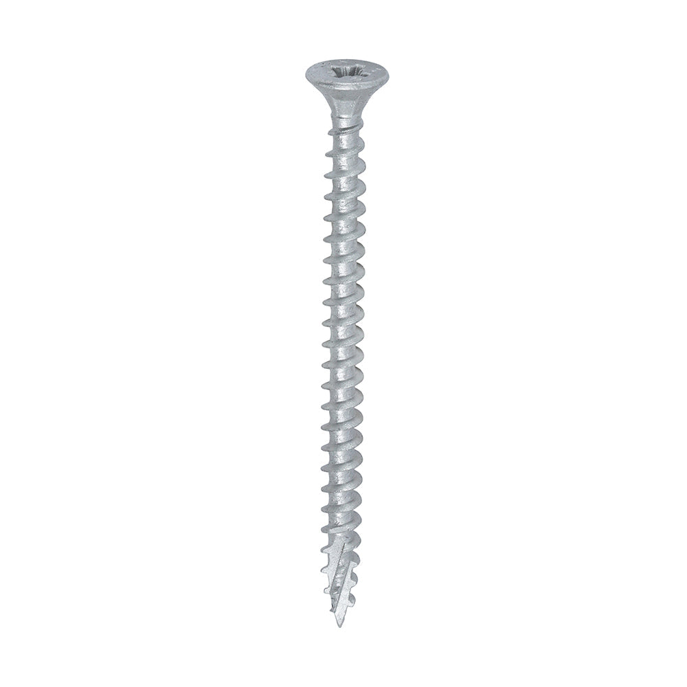 Timco 5.0 x 70 Countersunk Pozi Pz2, C2 Exterior Screws, Silver Organic