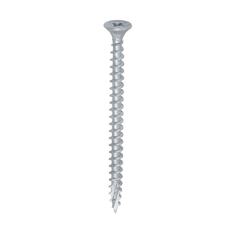 Timco 5.0 x 70 Countersunk Pozi Pz2, C2 Exterior Screws, Silver Organic