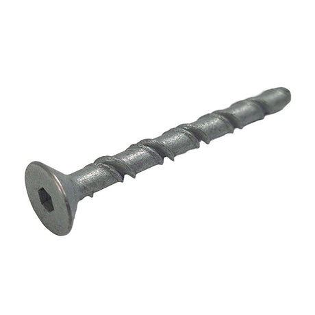 M10 x 100 Excalibur Countersunk Screw Bolt, Mechanical Zinc