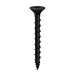 Exterior-Tite 4 x 40mm Countersunk Pozi PZ2 Woodscrew, Net Coat Black. TFETCB4040