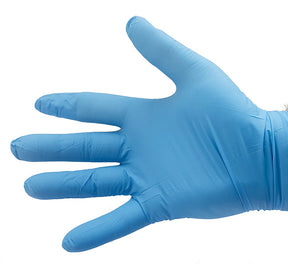 Medium Blue Gliders Heavy Duty Nitrile Gloves (Box of 100)