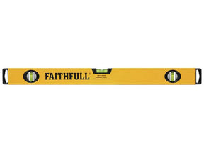 Faithfull 1800mm Box Beam Spirit Level Milled Base FAISLB1800