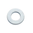 7/16" Table 3 Light Flat Washer, Steel Bright Zinc Plated. BS 3410 HV140