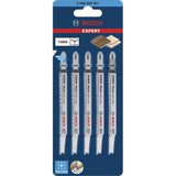 Bosch T308B 117mm Jigsaw Blades Expert for Wood (pack of 5) p/no 2 608 663 750