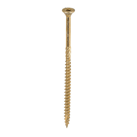 5.0 x 100 Timco Countersunk TX25 Clamp Fix C2 Woodscrews Yellow 50100C2C