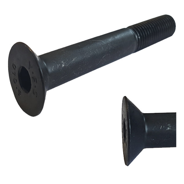M8 x 50 Socket Screw, Countersunk, High Tensile Grade 10.9 Self Colour, DIN 7991