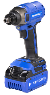Rawlplug 18V Impact Drive Wrench Brushless with 2 x 5.0ah batteries R-PID18-XL2-UK