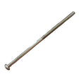 M4 x 100 Pan Pozi Machine Screw Mild Steel Bright Zinc Plated, DIN 7985